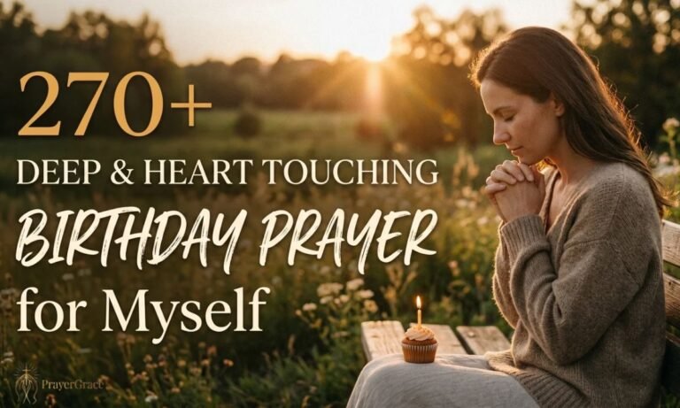 270+ Deep Heart Touching Birthday Prayer for Myself