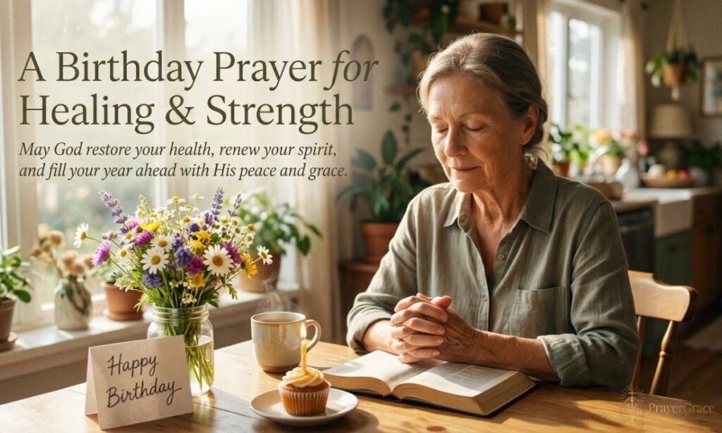 Birthday Prayer for Healing and Strength