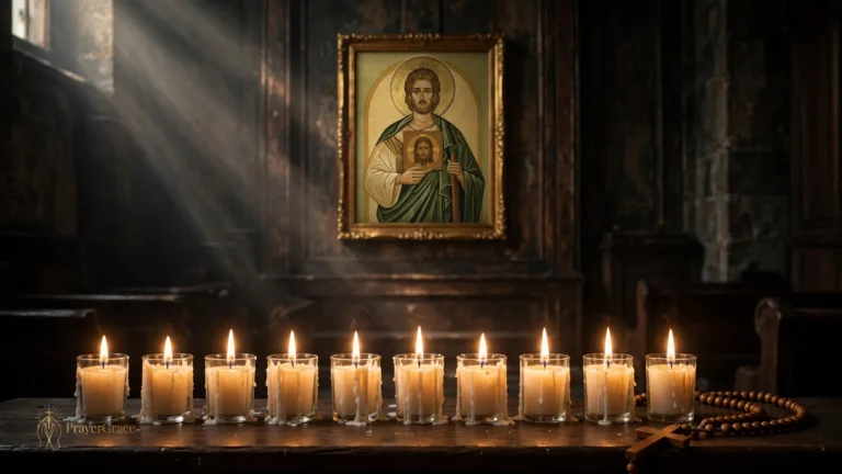 Novena to St Jude prayer for desperate needs over 9 days